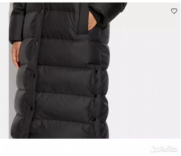 Пуховик coach оригинал S М
