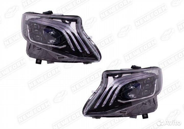 Фары стиль Maybach Mercedes Vito