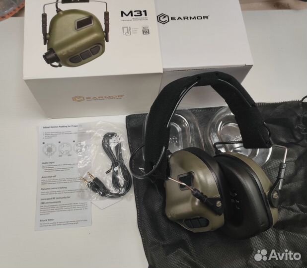 Активные наушники Earmor M 31 mod 4