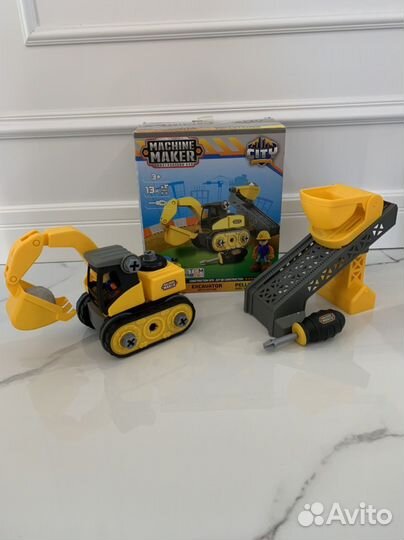 Конструктор Machine Maker Экскаватор/подъёмник