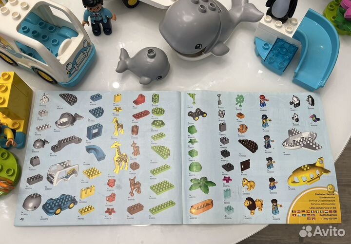 Lego Duplo Животные мира 10907