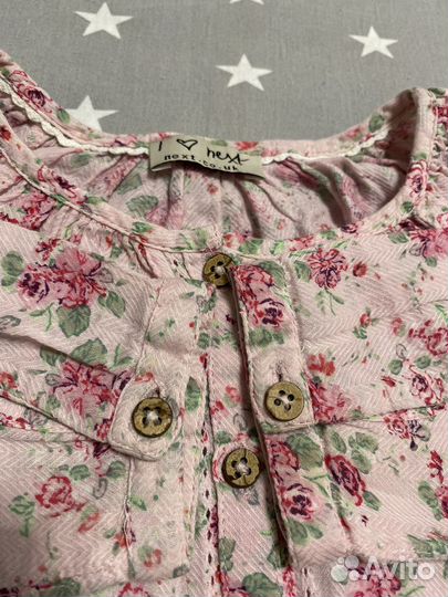 Рубашки Next на 4-5 лет