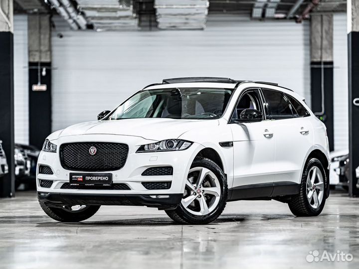 Jaguar F-Pace 2.0 AT, 2018, 81 000 км