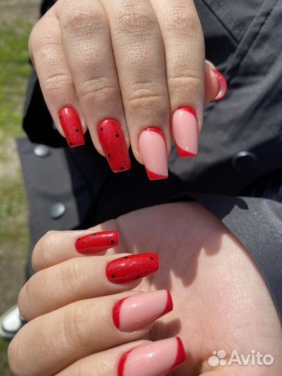 Маникюр с покрытием гель-лаком