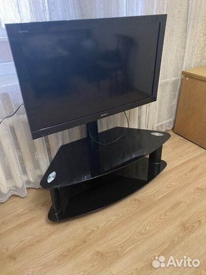 Стойка под телевизор + телевизор