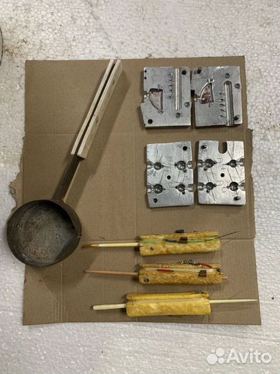 Формы для литья грузил