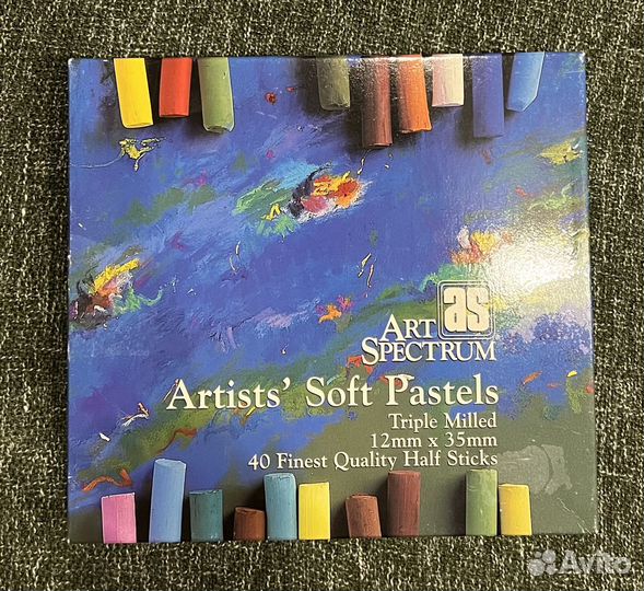 Сухая пастель Art Spectrum, набор из 40 полустиков