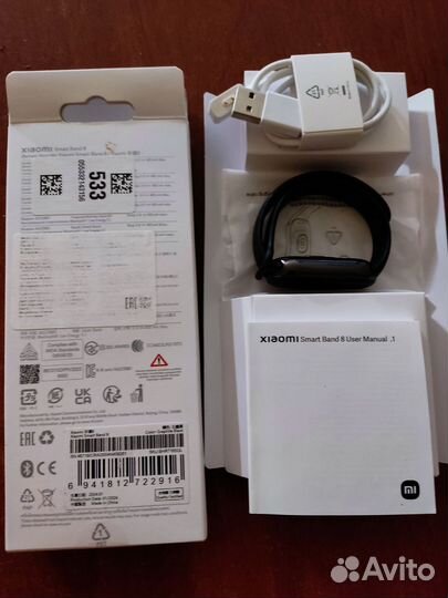 Фитнес браслет xiaomi mi band 8