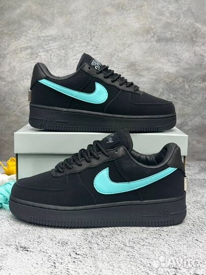Кроссовки Nike air force 1 Tiffany