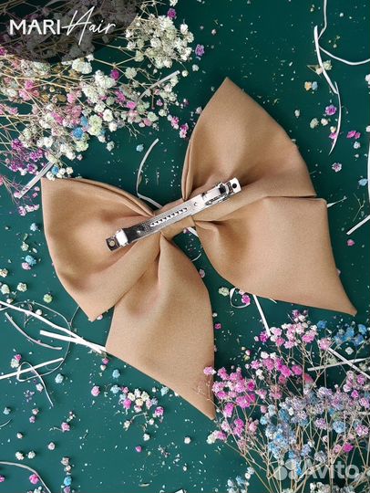 Большой бант для волос