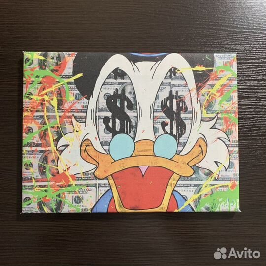 Картины для мотивации / скрудж макдак