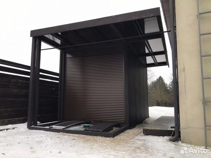 Ворота гаражные рулонные с монтажом до 2-х дней