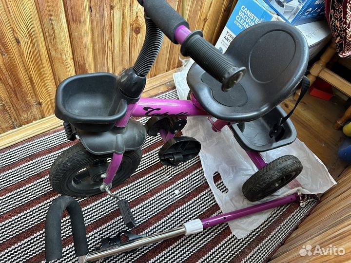 Детский велосипед Capella с родит.ручкой