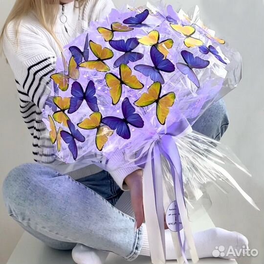 Букет из бабочек