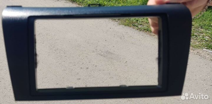 Рамка для установки 2 Din магнитолы (мазда 3 bk)