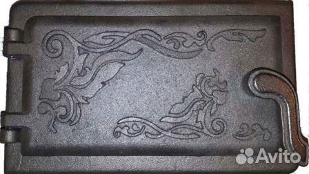 Дп-2 Дверка чугунная поддувальная 270*160 мм