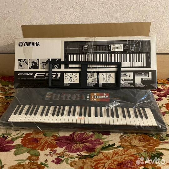 Синтезатор yamaha psr-f51