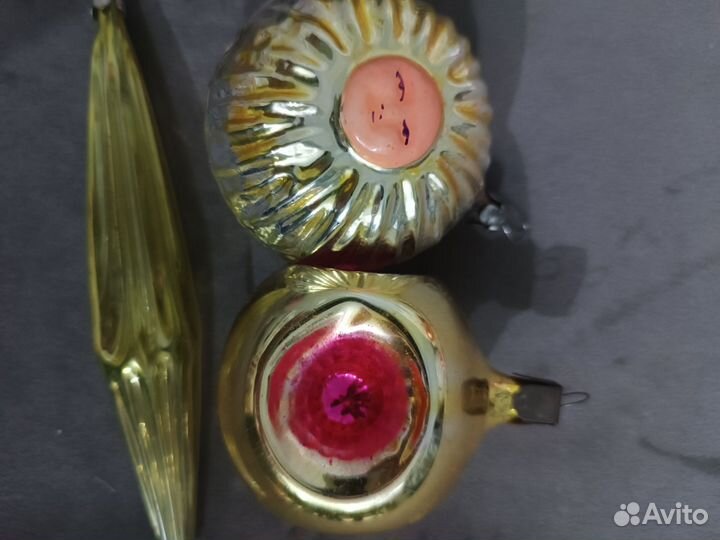 Елочные игрушки СССР