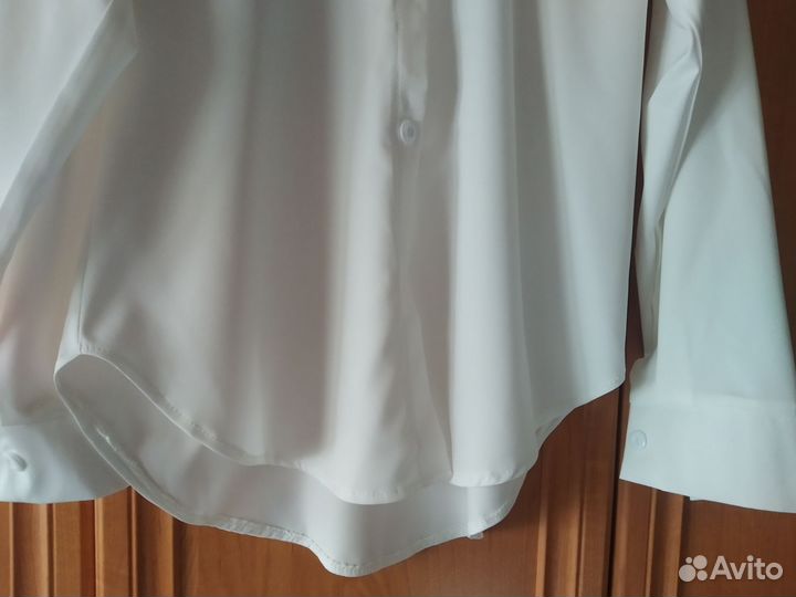 Блузка белая школьная