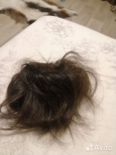 Резинка из натуральных волос