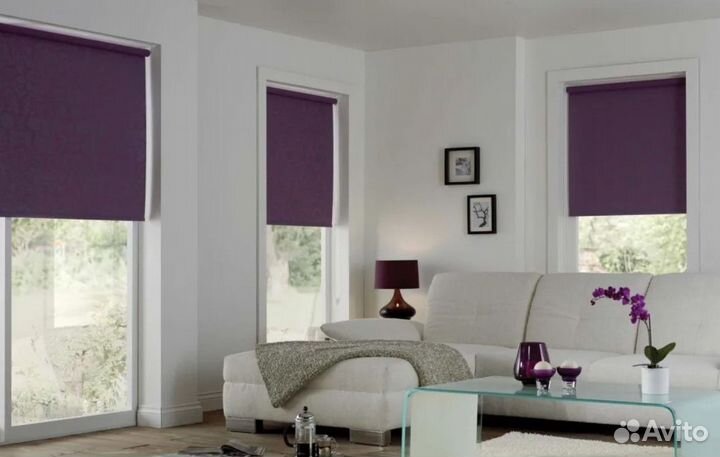 Рулонные шторы блэкаут
