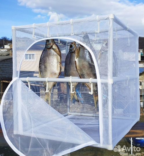 Сушилка для рыбы сборно-разборная двух ярусная