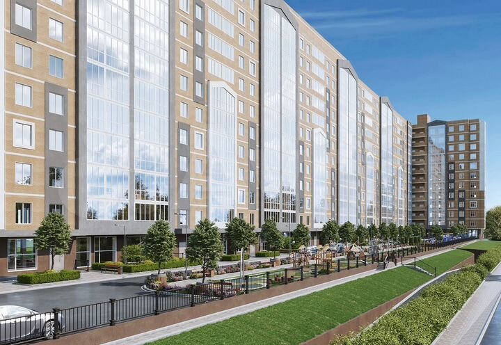 3-к. квартира, 102,2 м², 5/12 эт.