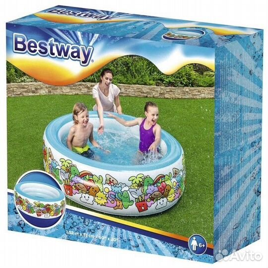 Бассейн Bestway «Персонаж», 152 х 51 см