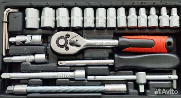 Набор инструмента 46предметов 1/4