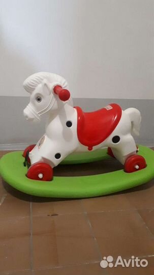Качалка- каталка лошадь 2 в 1