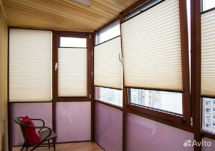 Шторы плиссе