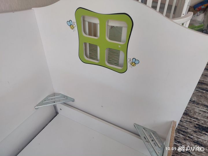 Детская кровать от 3 лет с матрасом бу