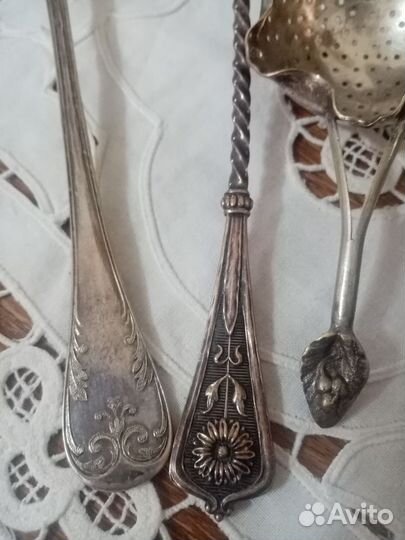 Столовые приборы. Серебрение. Германия. Швеция