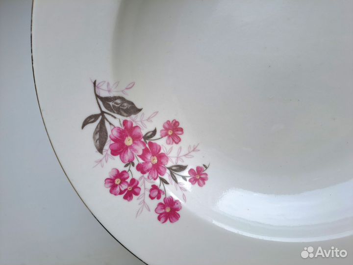 Тарелки Дулево СССР 1968