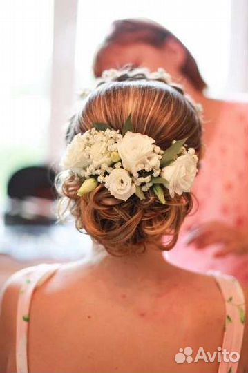 Свадебные, вечерние прически, укладки