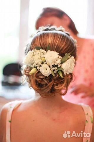 Свадебные, вечерние прически, укладки