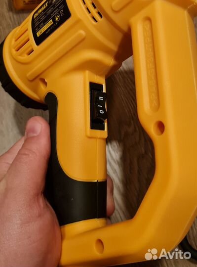 Фен строительный Dewalt 2000w новый