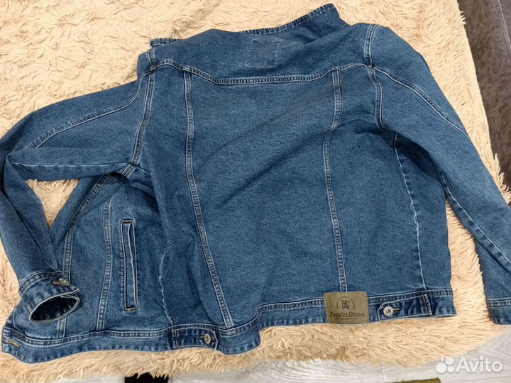 Джинсовая куртка мужская