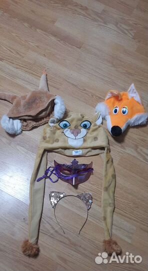 Шапочки зверюшки