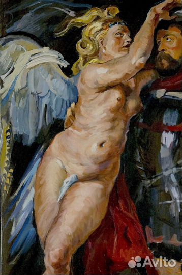 Картина маслом на холсте Триумф Марса