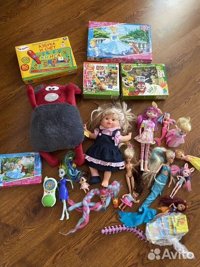 Огромный пакет развивающих игрушек