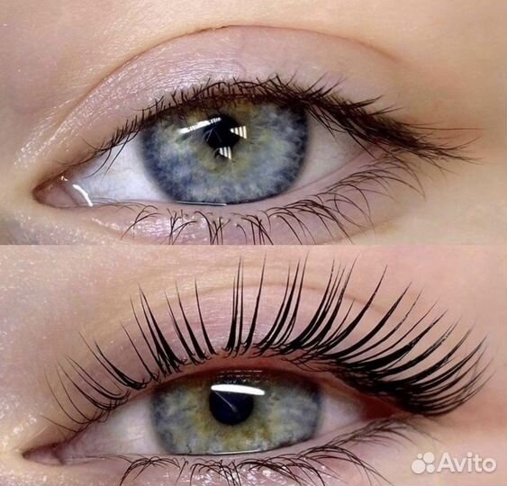 Наращивание ресниц, ламинирование ресниц и бровей