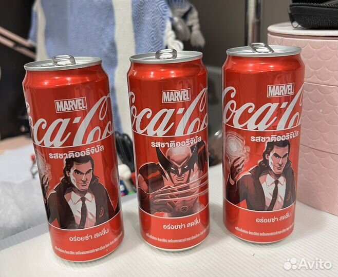 Coca cola marvel