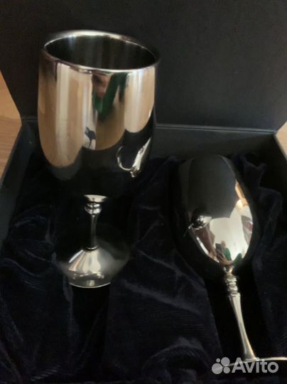 Фужеры металлические