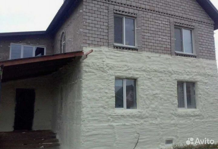 Утепление стен дома пенополиуретаном (ппу)
