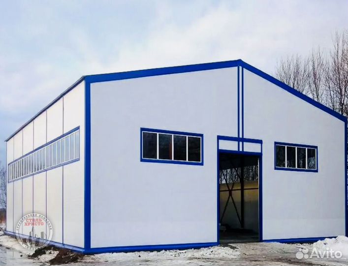 Быстровозводимый ангар под ключ