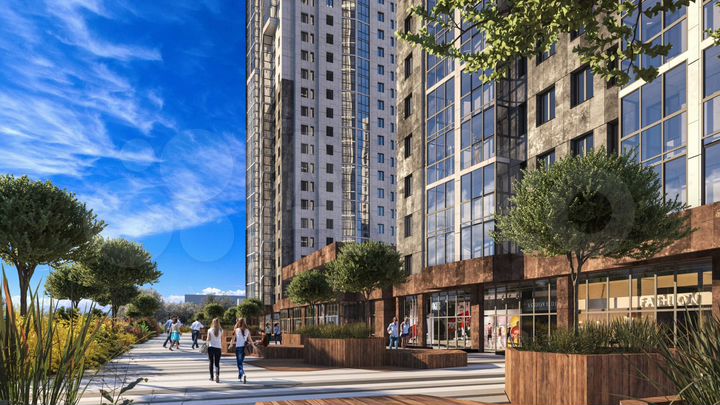 2-к. квартира, 61 м², 12/25 эт.