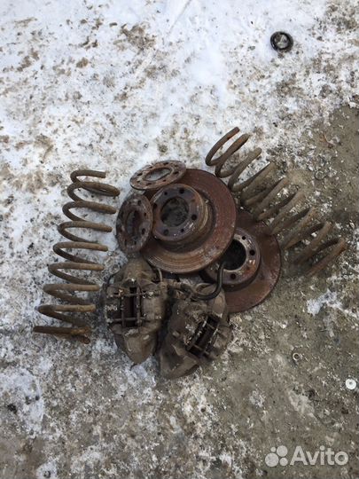 Ваз 2101-07, пружины, суппорта, тормозные диски