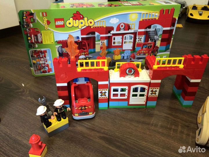 Lego duplo пожарная станция