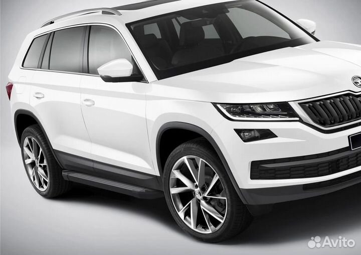 Пороги Подножки Skoda Kodiaq 2017- 